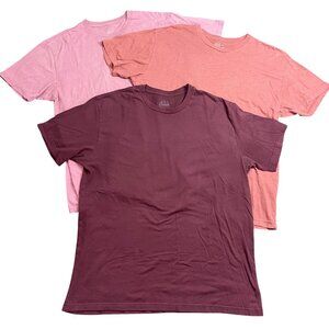 Fresh Clean Tees Bundle, Lot of 3 Tees T-Shirts Short Sleeves Men's‎ Size XL